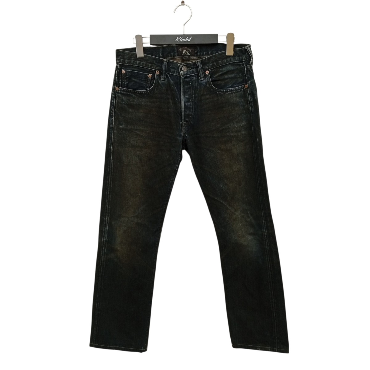 【中古】RRLUSA製 デニムパンツ インディゴ サイズ：29【価格見直し】｜ブランド古着のカインドオル 8,279円