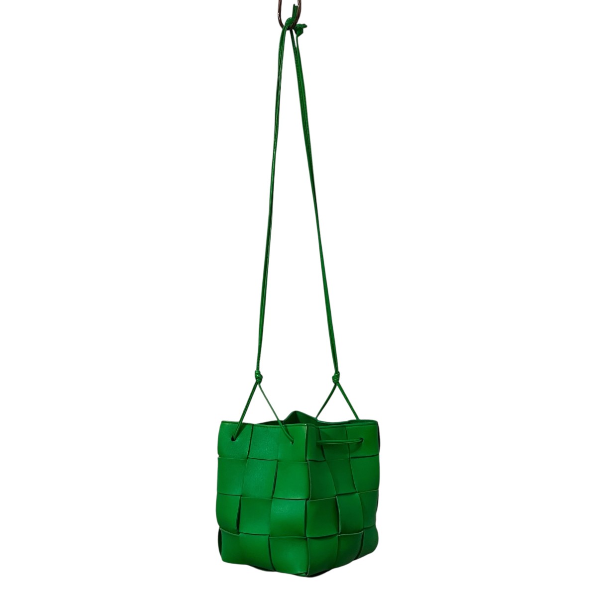 【中古】BOTTEGA VENETA ショルダーバッグ 緑であること 大きさ：- 【220526】（ボッテガヴェネタ）