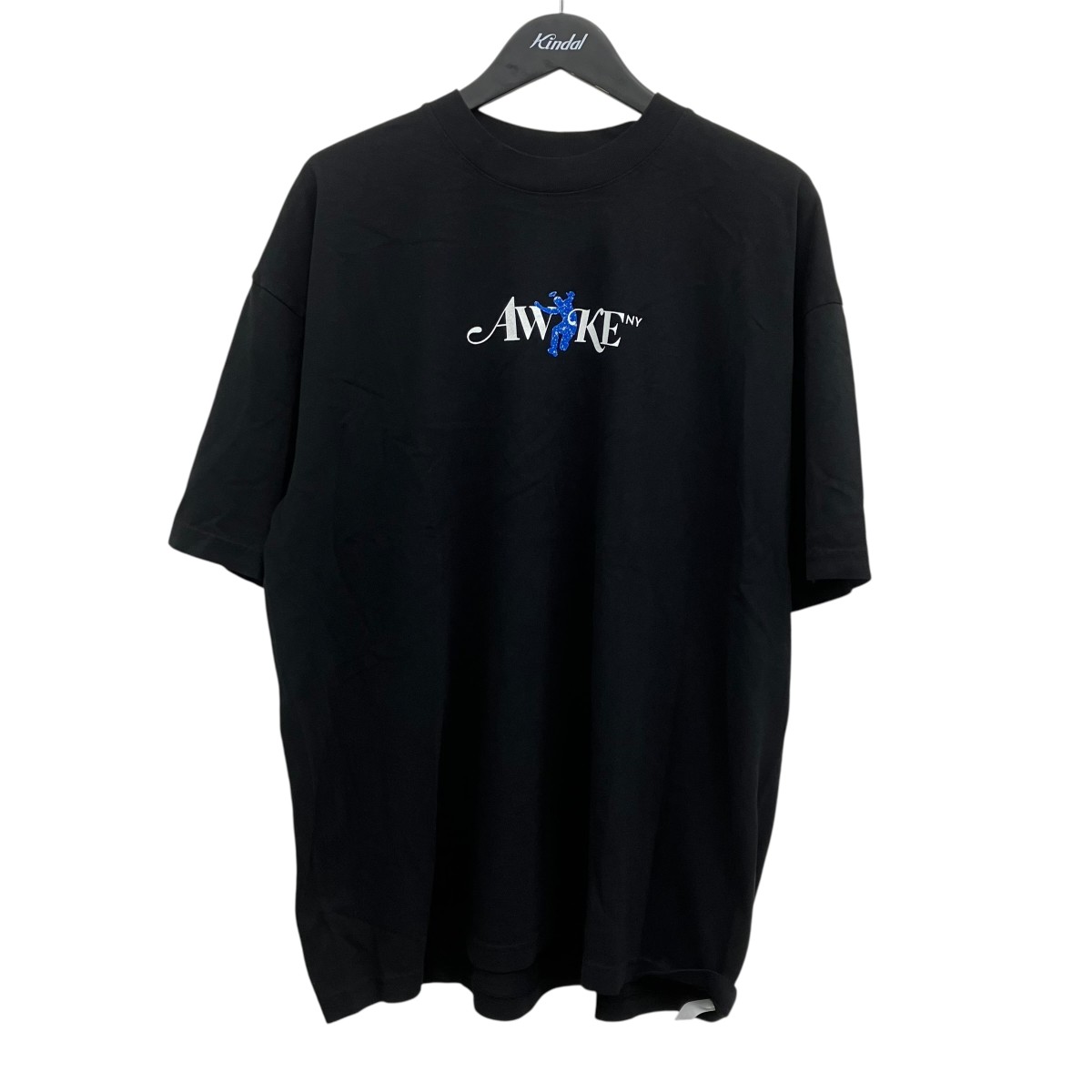 【中古】AWAKE×UNION 刷り上げるプルオーバー 黒いこと 大きさ：XL 【220526】（アウェイク×単位労働組合）