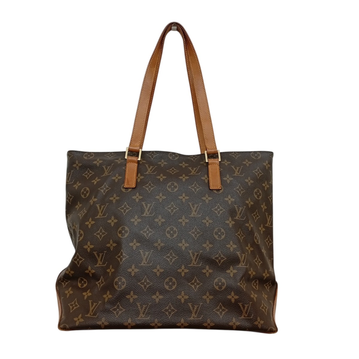 【中古】LOUIS VUITTON カバメゾ ショルダートートバッグ M51151 赤銅色 【230526】（ルイヴィトン）