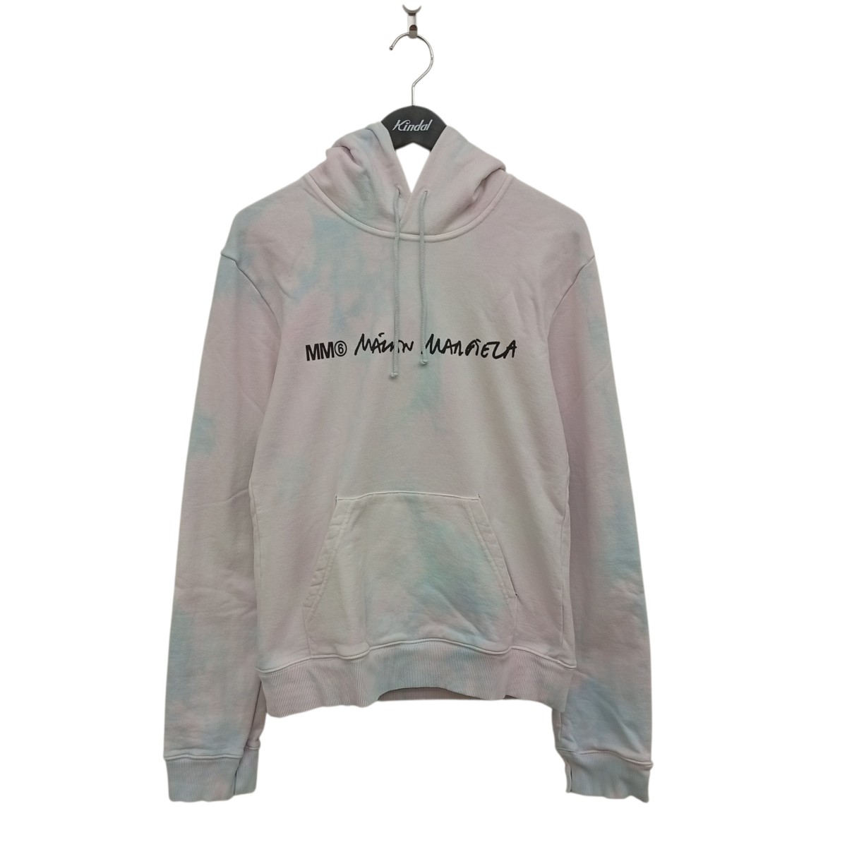 【中古】MM6 Maison Margiela タイダイ パーカー S32GU0095 さくら色×天の原青碧 大きさ：M 【230526】（マルタンマルジェラ）