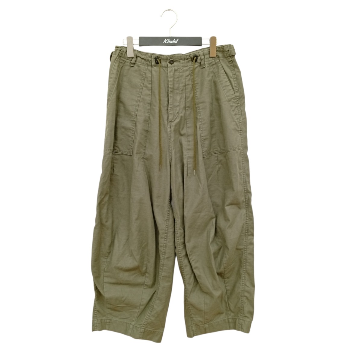 【中古】Needles H．D．Pant-Fatigue カーゴパンツ OT216 緑であること 大いさ：S 【230526】（ニードルズ）