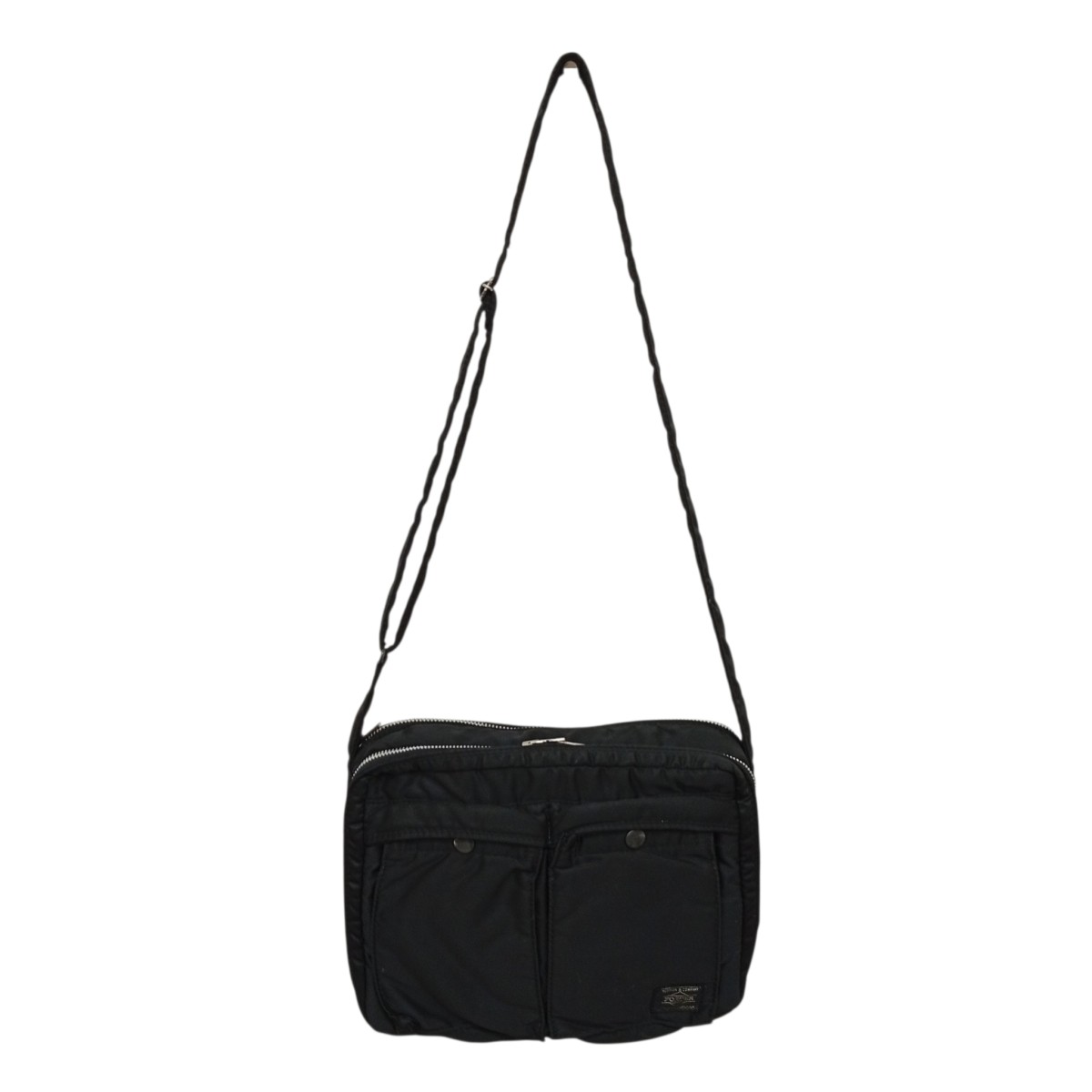 【中古】PORTER 油送船 ショルダーバッグ 黒いこと 【230526】（ボーイ）