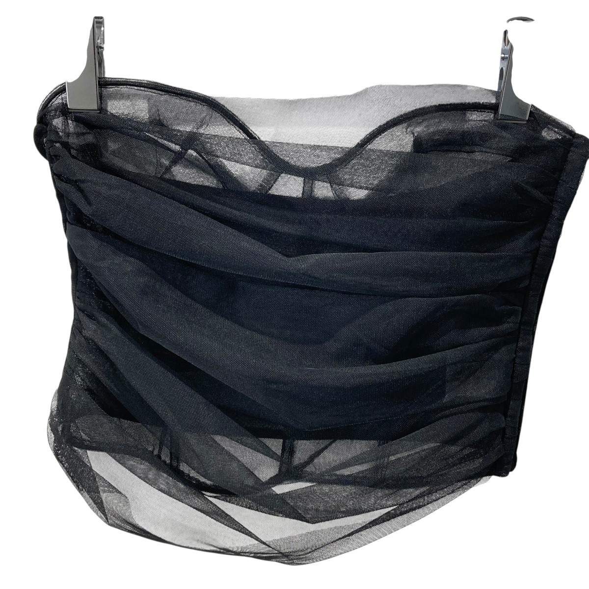 【中古】Chika Kisada×LE CIEL BLEU 26SS Bustier ガードル CB-25411 黒いこと 大きさ：1 【230526】（チカ キサダ×ルシェルブルー）