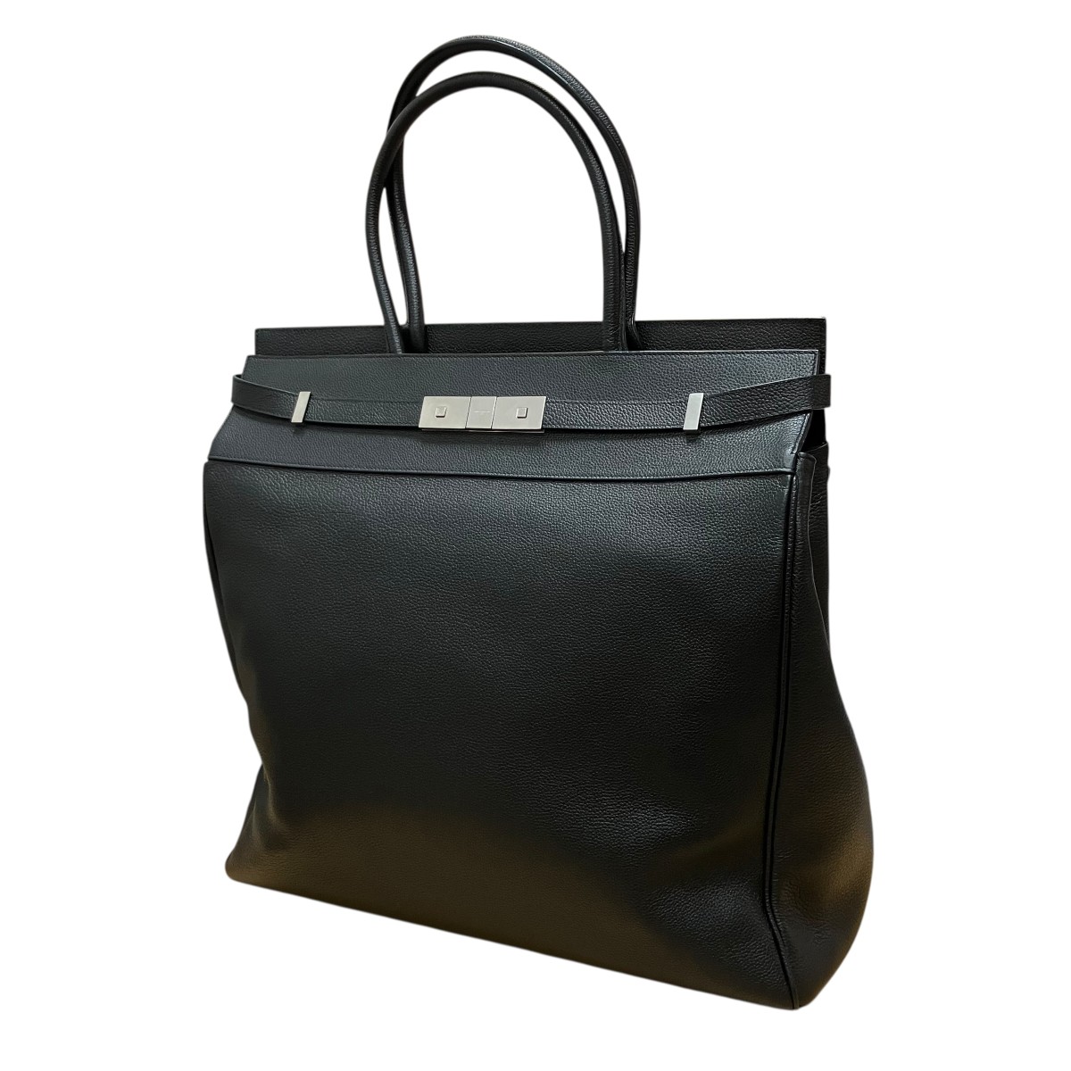 【中古】Saint Laurent Paris マンハッタントートバッグ 黒いこと 大いさ：- 【230526】（サンローランパリ）