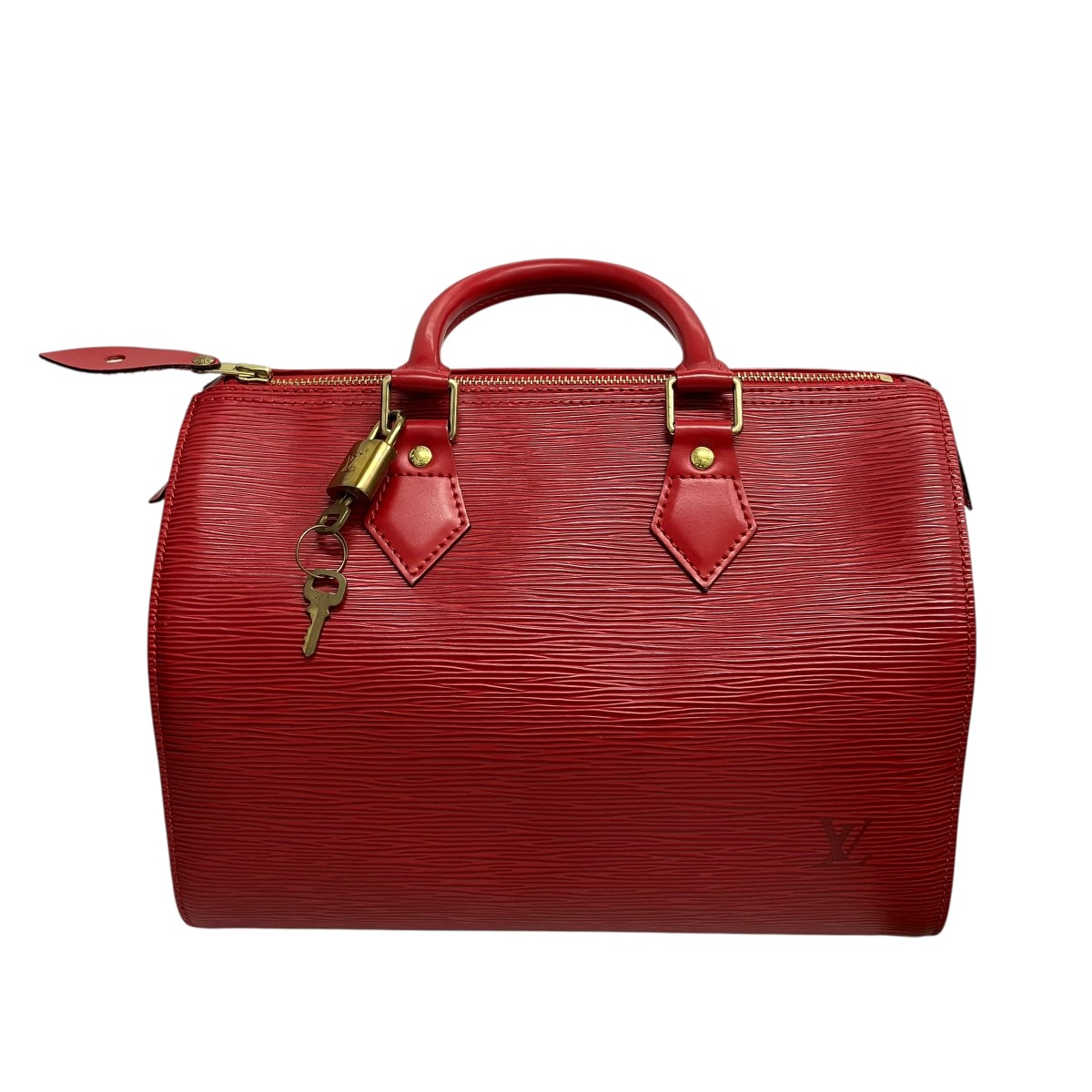 【中古】LOUIS VUITTON エピスピーディハンドバッグ M43007 カスティリアン・ 赤いこと 大きさ：One Size 【230526】（ルイヴィトン）