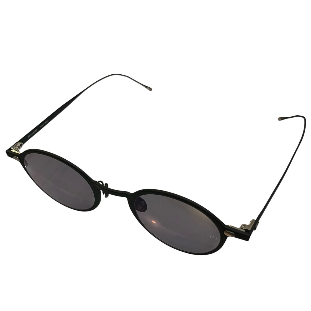 【中古】10 eyevan 黒眼鏡 no 5 V 44 黒いこと 大いさ：44口22 148 【240526】（テンアイヴァン）