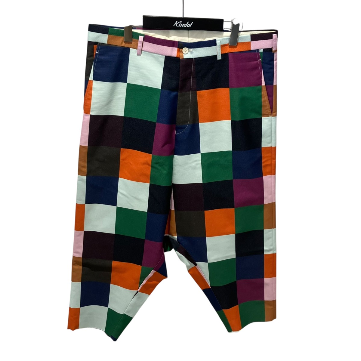 【中古】COMME des GARCONS HOMME PLUSマルチカラーサルエルパンツ サルエルパンツ PK-P049 マルチカラー サイズ:M【価格見直し】|ブランド古着のカインドオル