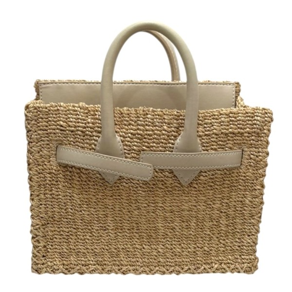 【中古】SEA SEA BASKET BAG  提げ篭御徒面子 SMALL ベージュ 【240526】（シー）