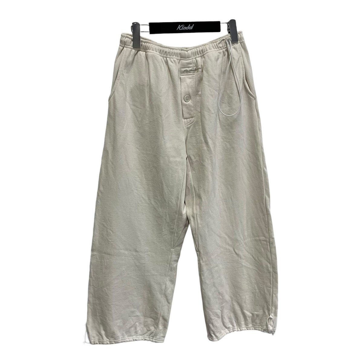【中古】ABELIA EDOWARD GOUCHA スウェットパンツ 24SPT15 象牙色 大きさ：F 【250526】（アベリアエドワードゴーチャ）