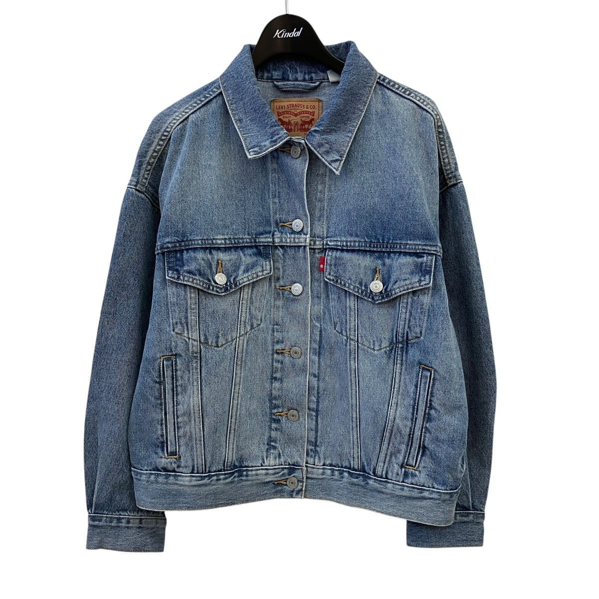 【中古】LEVI’S ジーンズ上衣 インディゴ 大きさ：S 【250526】（リーヴァイズジーンズ）