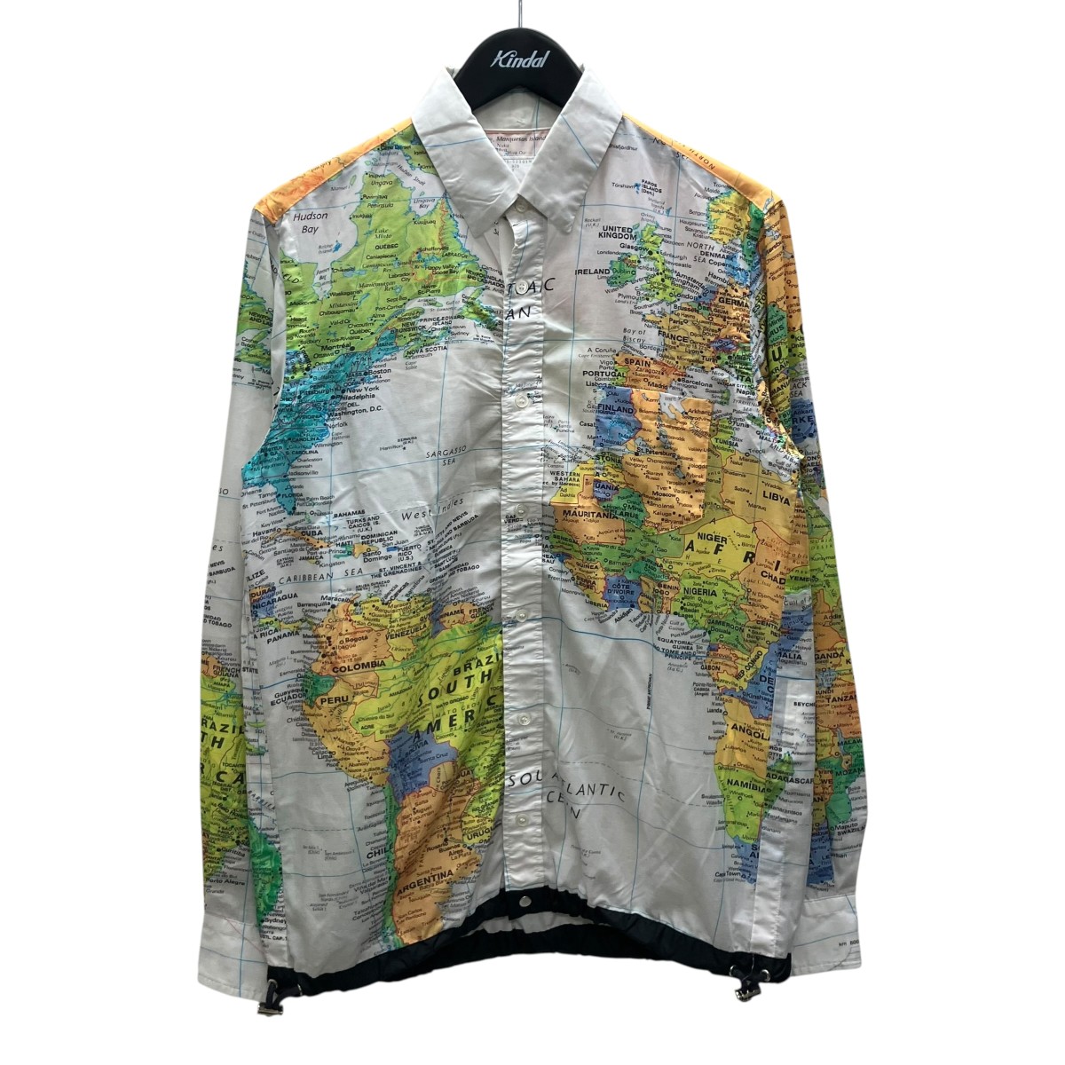 【中古】sacai 総柄プルオーバー 白いこと 大きさ：2 【250526】（サカイ）