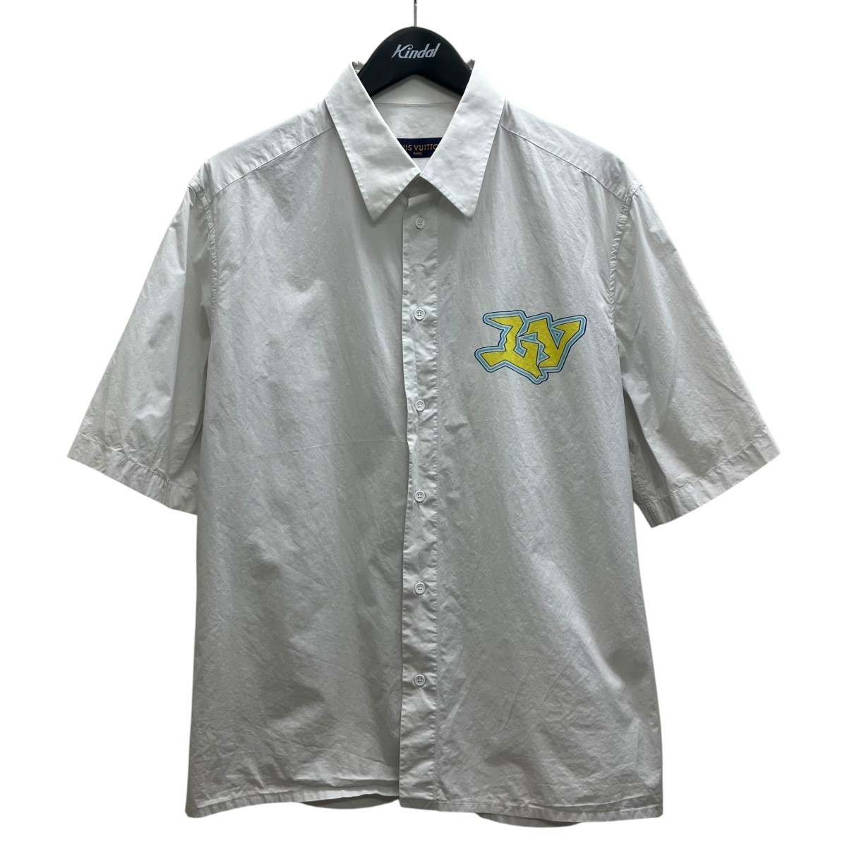 【中古】LOUIS VUITTON 半袖ティーシャツ 白いこと 大いさ：S 【250526】（ルイヴィトン）