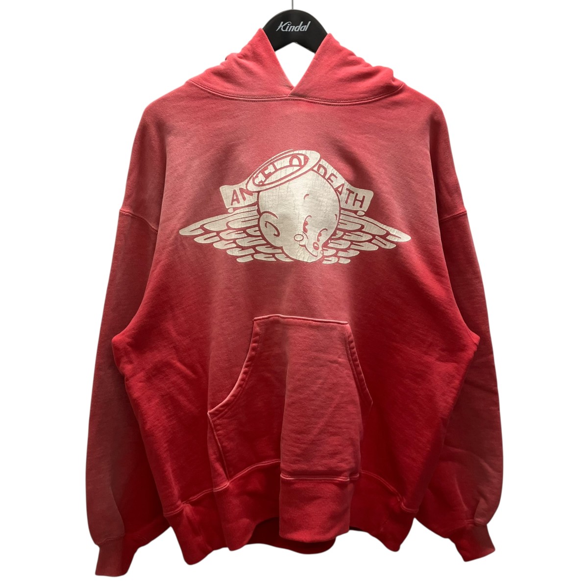 【中古】SAINT MICHAEL 26SS BABY MICHAEL HOODIE ティーシャツパーカー 赤いこと 大きさ：L 【250526】（仙マイケル）