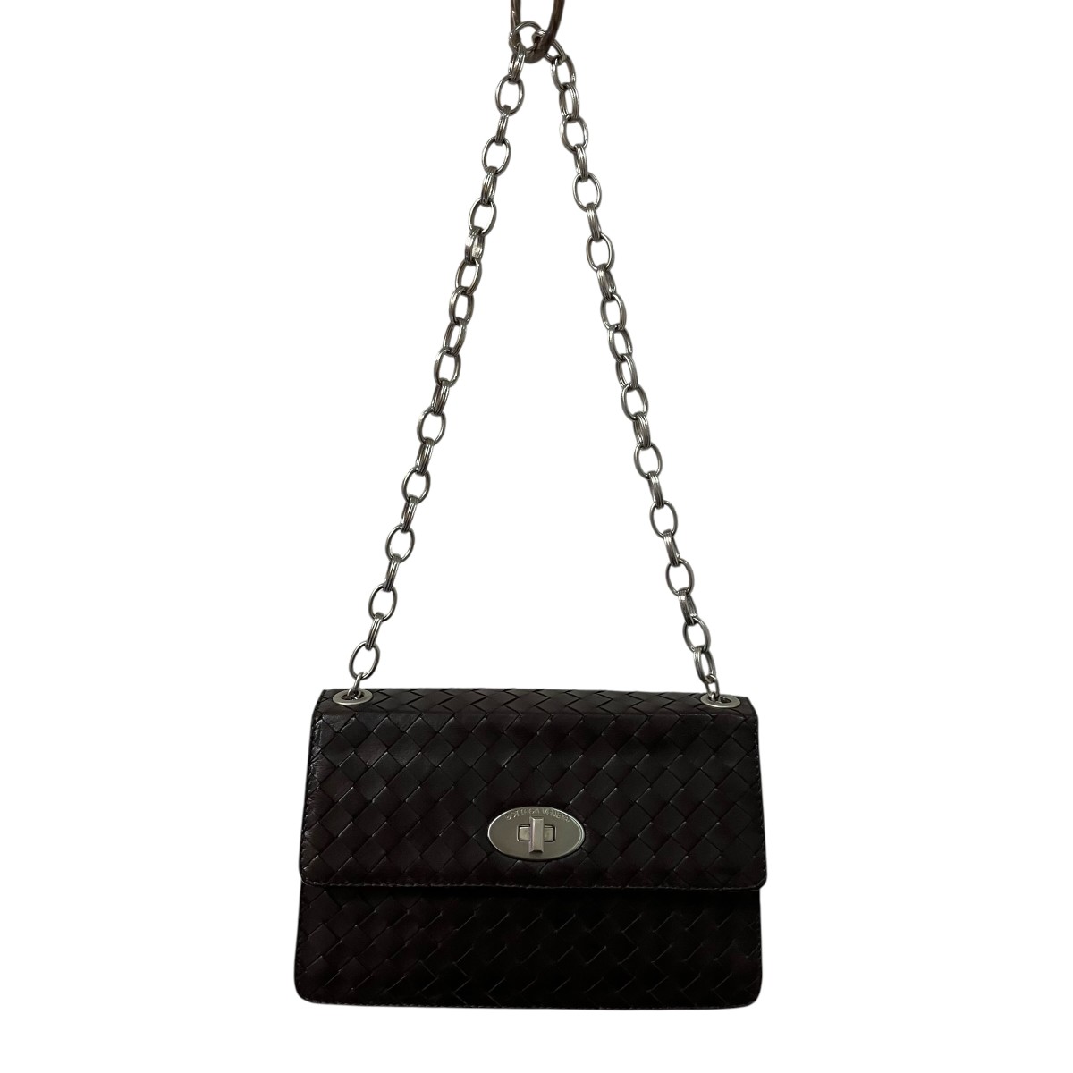 【中古】BOTTEGA VENETA チェーン店御徒面子 赤銅色 大いさ：- 【250526】（ボッテガヴェネタ）