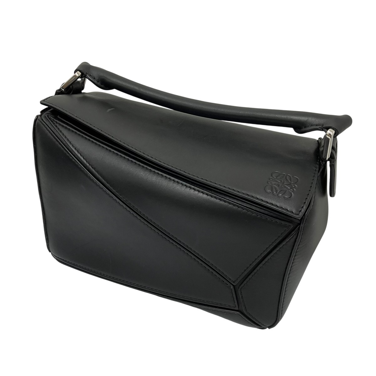 【中古】LOEWE 2WAY謎あわせ御徒面子 黒いこと 大きさ：- 【250526】（ロエベ）
