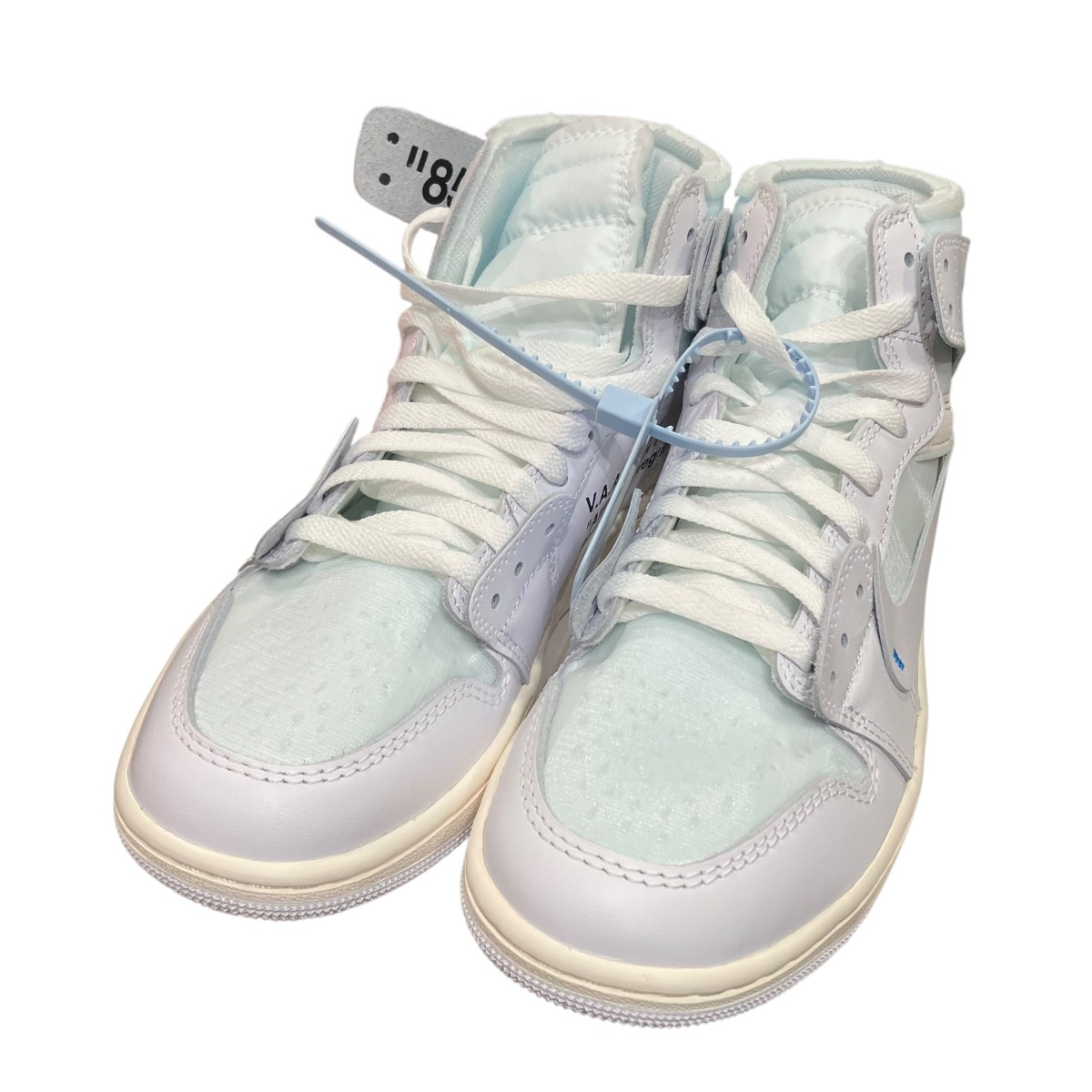 【中古】NIKE Air Jordan 1 Retro High OG Alaska スニーカー AA3834-100 白いこと×青碧 大いさ：25.5糎 【250526】（ナイキ）