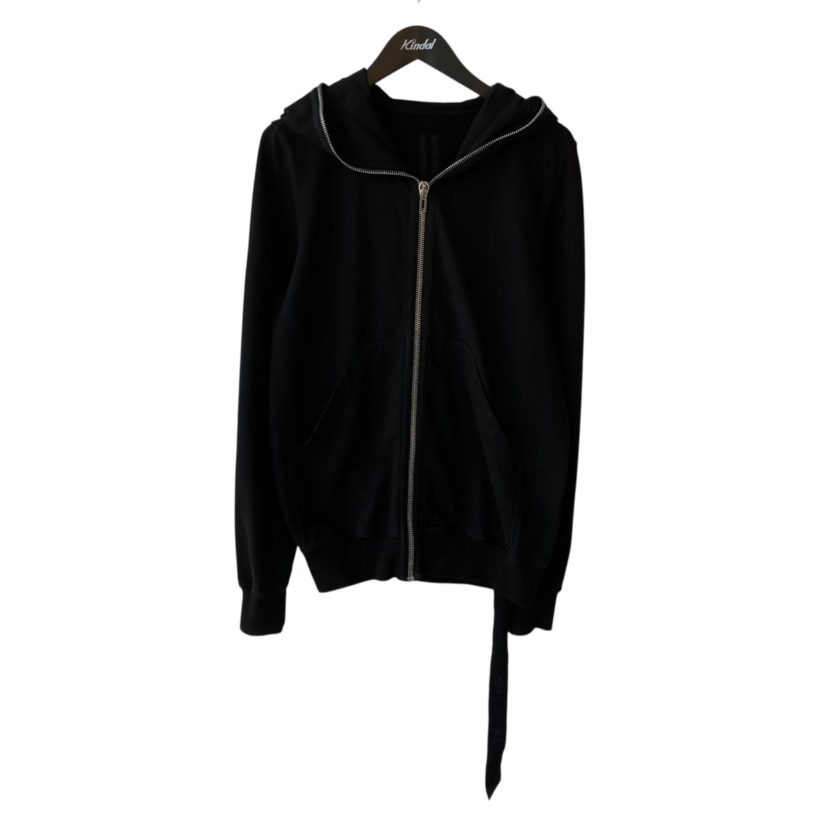 【中古】RICK OWENS 25SS GIMP HOODIE ジップパーカー DU01E3291-RIGEP4 黒いこと 大きさ：S 【260526】（リックオウエンス）