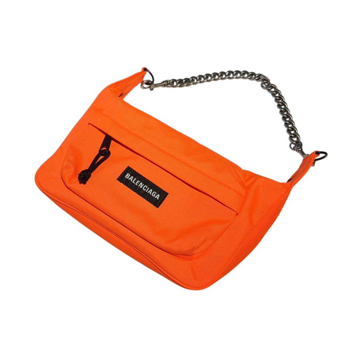 【中古】BALENCIAGA RAVER ショルダーバッグ 741080 オレンジ色 【260526】（バレンシアガ）