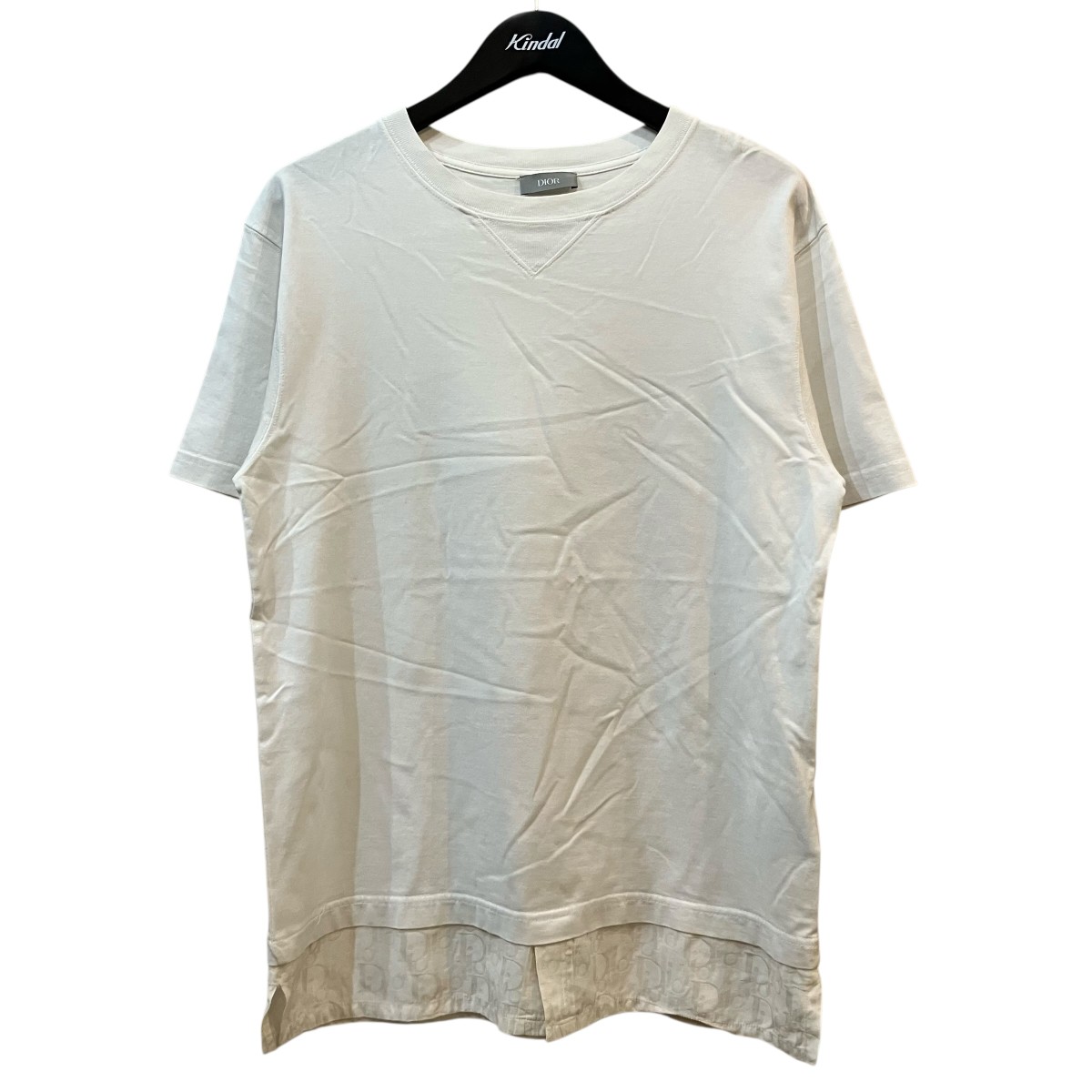 【中古】DIOR 裾オブ西洋葱柄うつり変わりプルオーバー 113J632A0677 白いこと 大きさ：XS 【270526】（クリスチャンディオール）