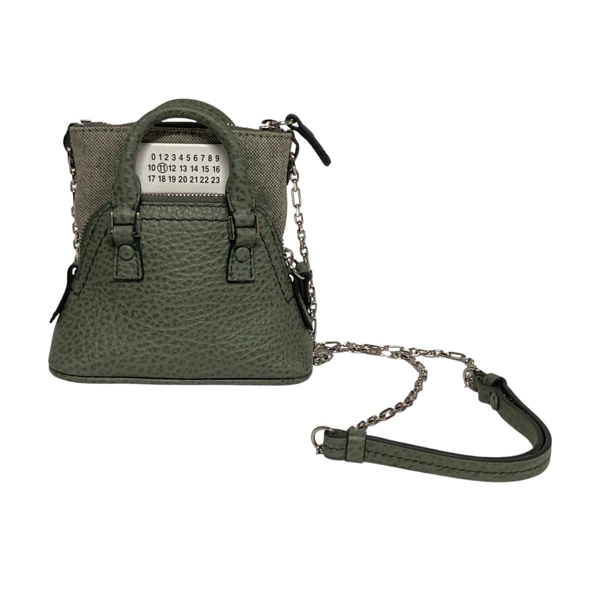 【中古】Maison Margiela 5AC Baby Shoulder Bag ショルダーバッグ SB3WG0025 緑であること 【270526】（メゾンマルジェラ）