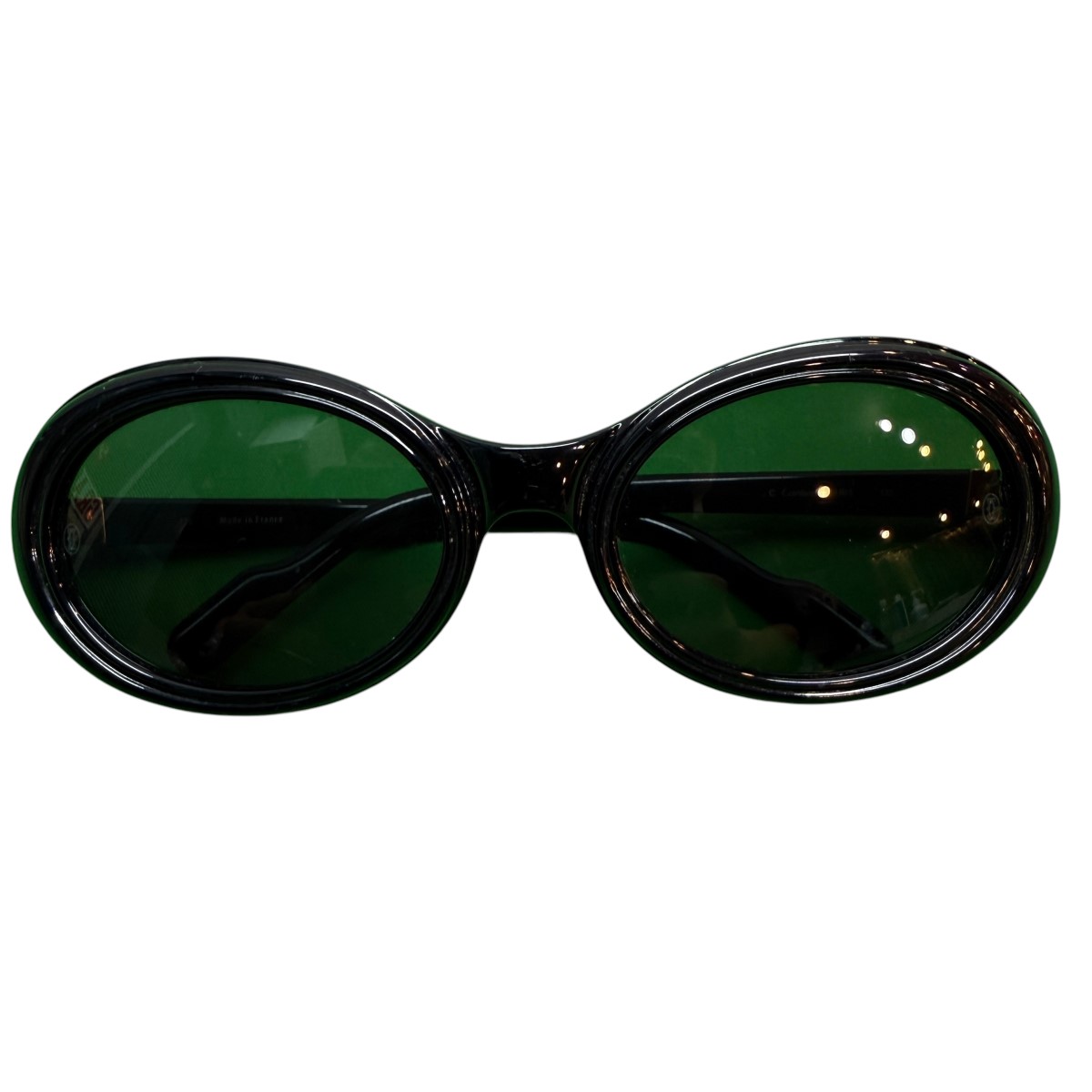 【中古】must de Cartier トリニティ 黒眼鏡 ／黒眼鏡 ／1395812 黒いこと 大きさ：書きとどめるなし 【260526】（帆柱 ドゥ カルティエ）