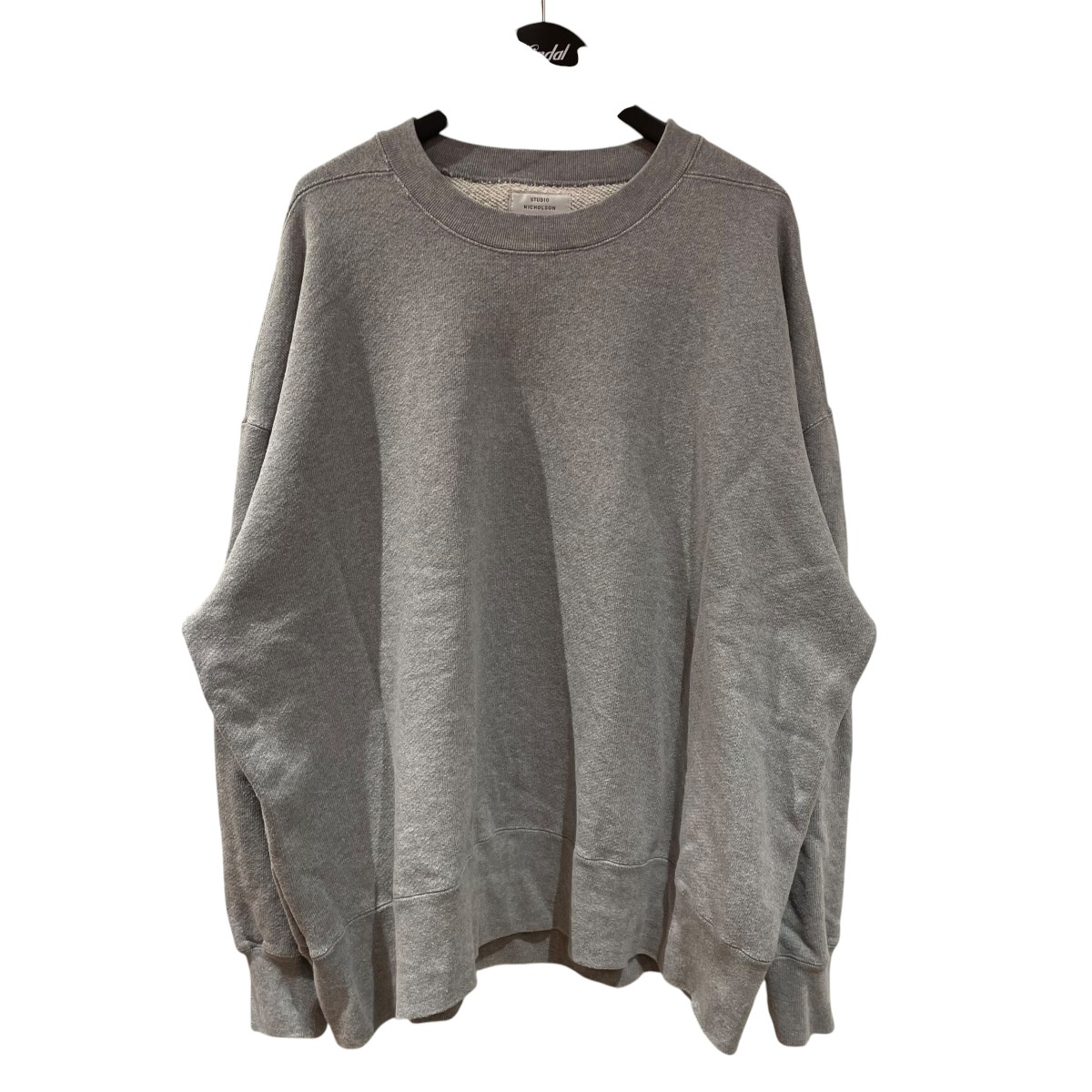 【中古】STUDIO NICHOLSON&times;BEAMSGOLIGHTLY JERSEY スウェット 38-13-0237-156 グレー サイズ：XL【価格見直し】｜ブランド古着のカインドオル