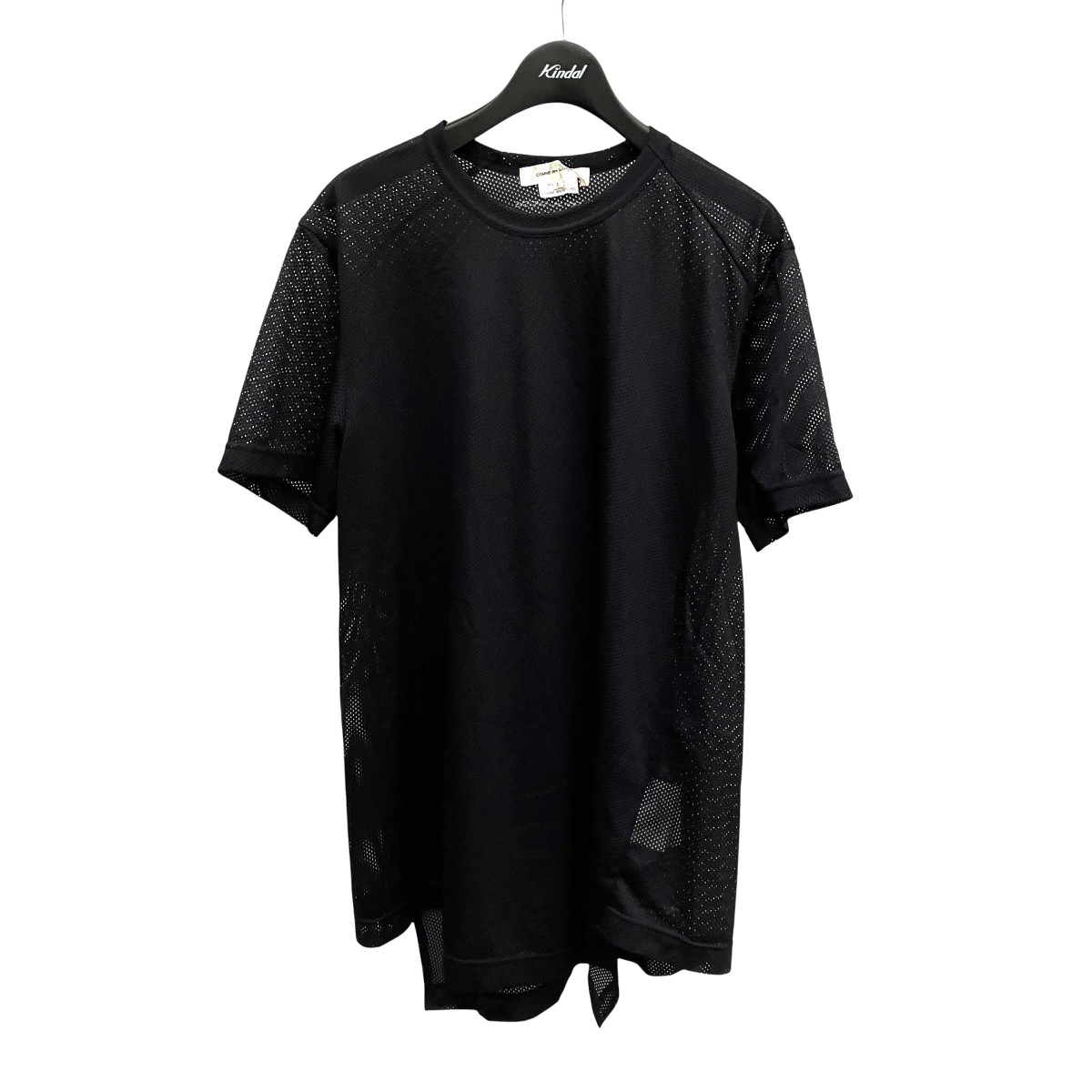【中古】COMME des GARCONS メッシュプルオーバー GO-T015 黒いこと 大きさ：L 【270526】（コムデギャルソン）