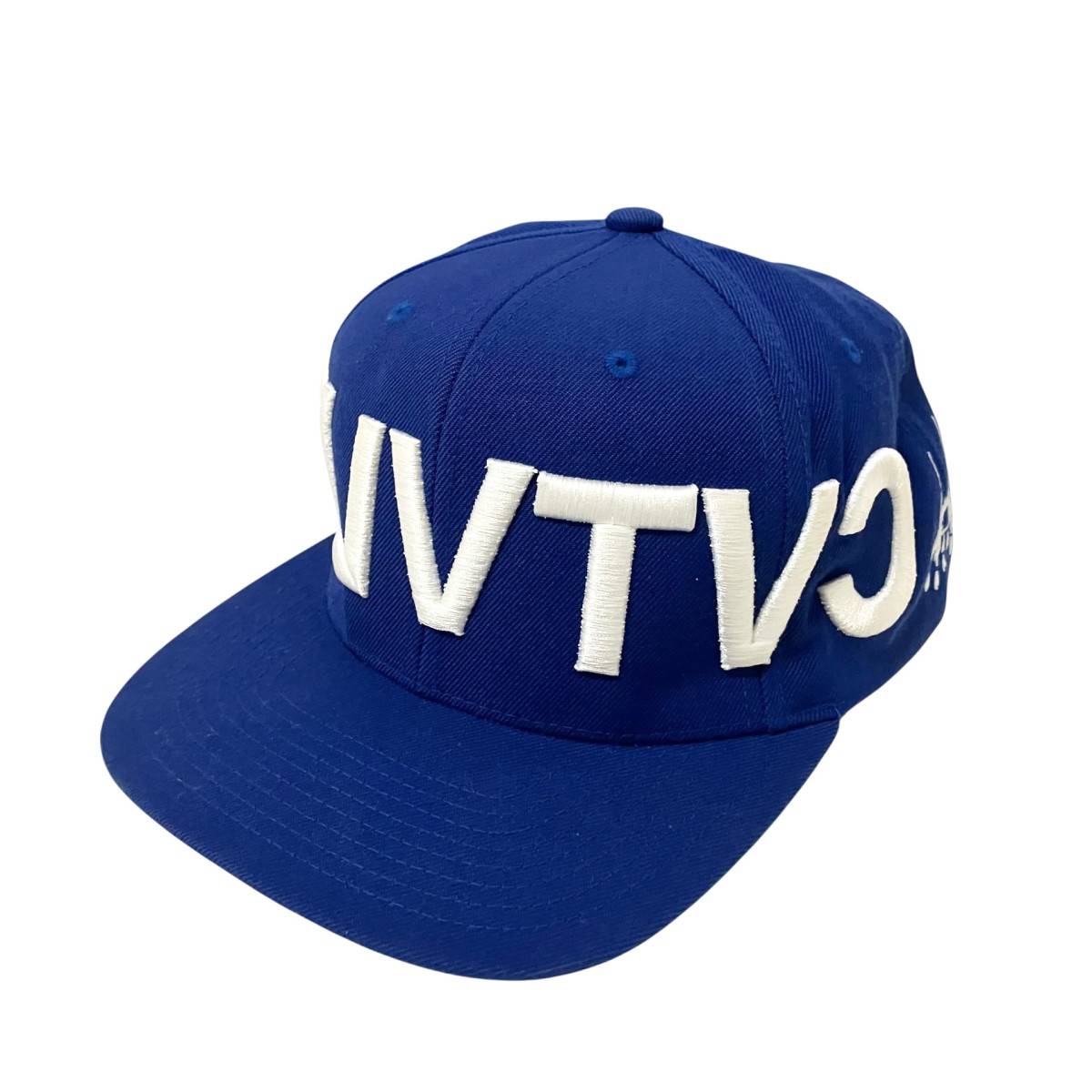 【中古】CVTVLIST　ロゴ刺繍キャップ 2301090501 ブルー サイズ：F 【270526】（カタリスト）｜ブランド古着のカインドオル 12,870円