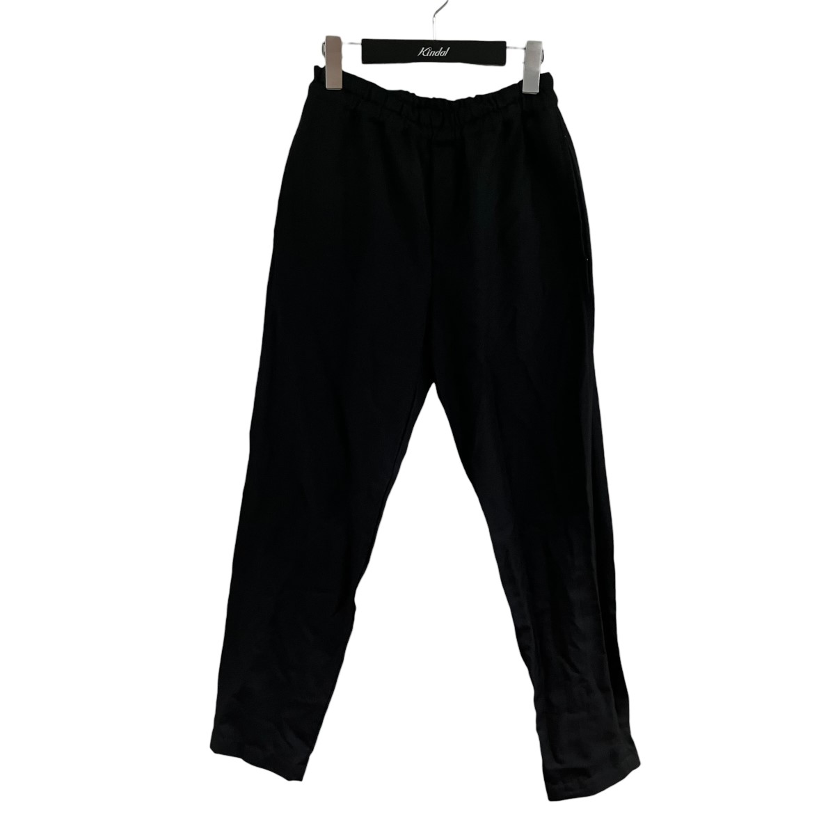 【中古】\u003cBR\u003eBLACK COMME des GARCONS\u003cBR\u003eポリエステル縮絨テーパードイージーパンツ 黒いこと 大きさ：S\u003cBR\u003e【必要経費思いかえす】