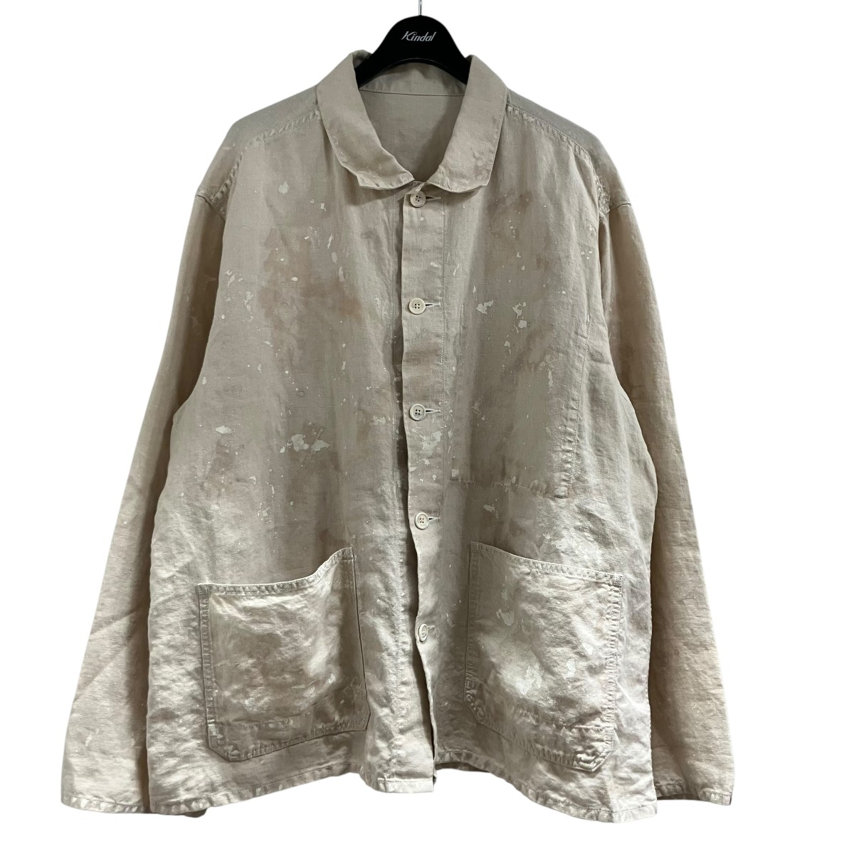 【中古】Porter Classic リネン上衣 ベージュ 大きさ：XL 【270526】（ボーイ古典派音楽）