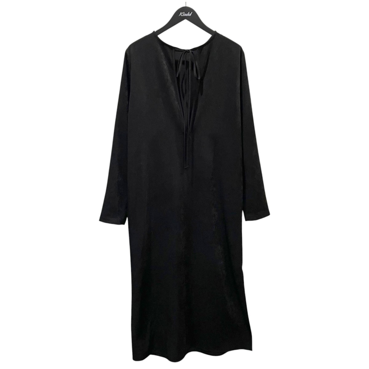 【中古】CITYSHOP 25AW 2WAYマキシ衣装 VELVET LEAN KAFTAN DRESS ベルベットリーンカフタンドレス 25040042901040 黒いこと 大きさ：36 【270526】（シティ販売店）