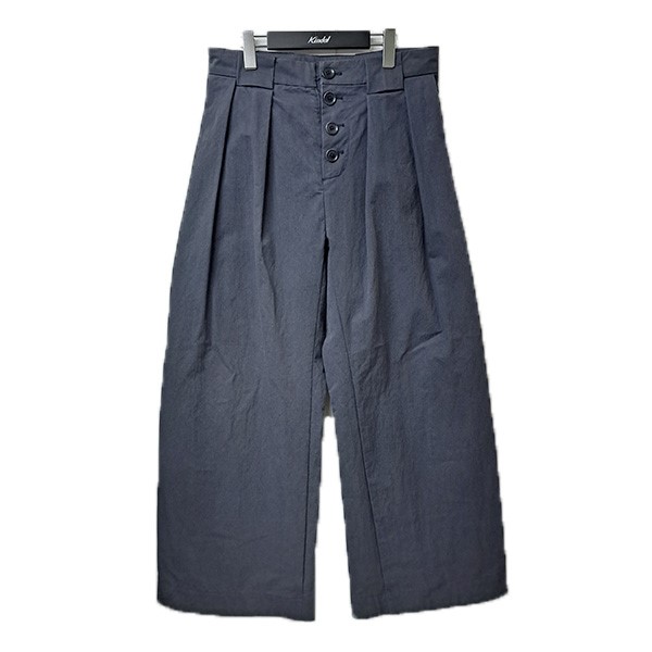 【中古】COMMON DIVISOR ワイドタックパンツ 24P05JK01BN 薄墨色 大きさ：2 【270526】（コモンディバイザー）
