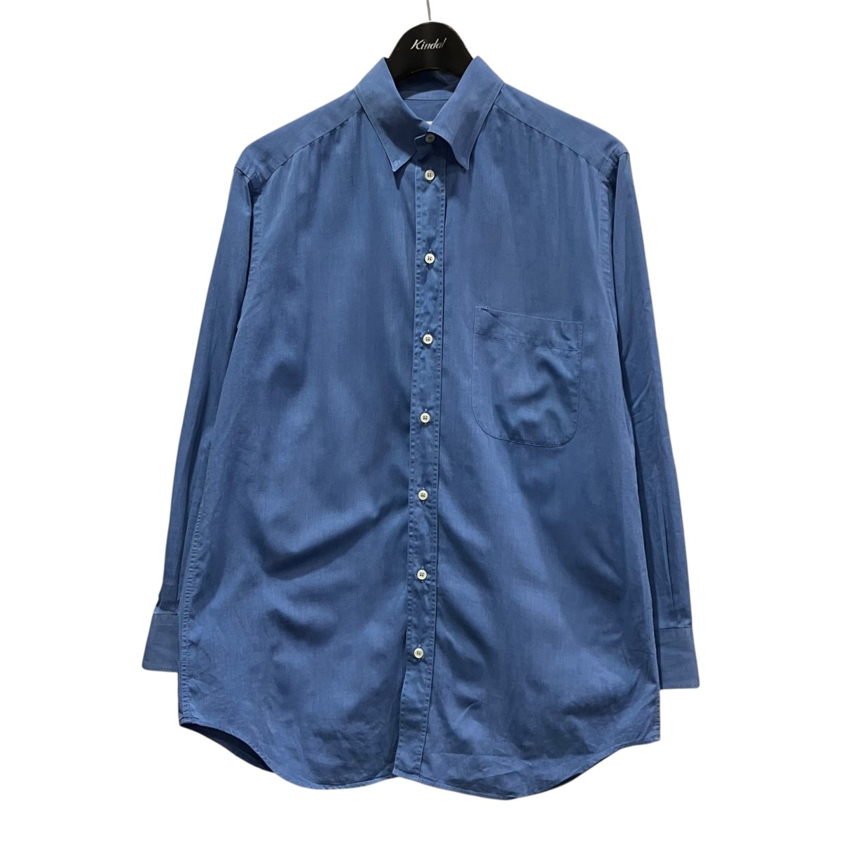 【中古】GIORGIO ARMANI 長袖プルオーバー 青み 大きさ：38 【270526】（ジョルジオ・アルマーニ）