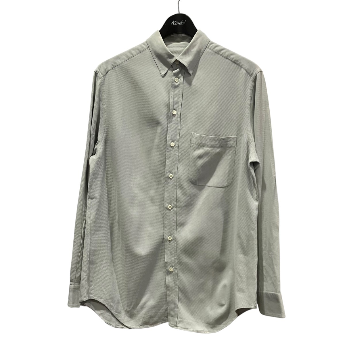 【中古】GIORGIO ARMANI 長袖プルオーバー 薄墨色 大きさ：39 【270526】（ジョルジオ・アルマーニ）