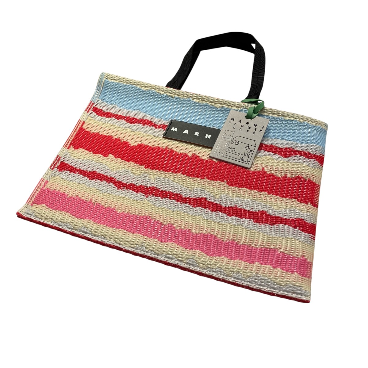 【中古】MARNI TATAMI TOTE BAG トートバッグ マルチ色合い 大いさ：書きとどめるなし 【270526】（マルニ）