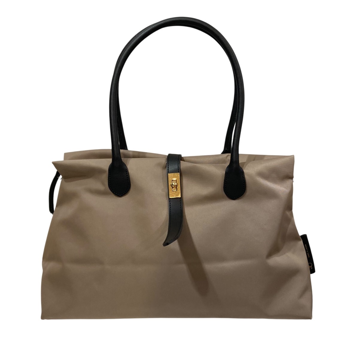 【中古】VIOLAd’ORO BIANCA トートバッグ V-2261 ベージュ 【270526】（ヴィオラドーロ）
