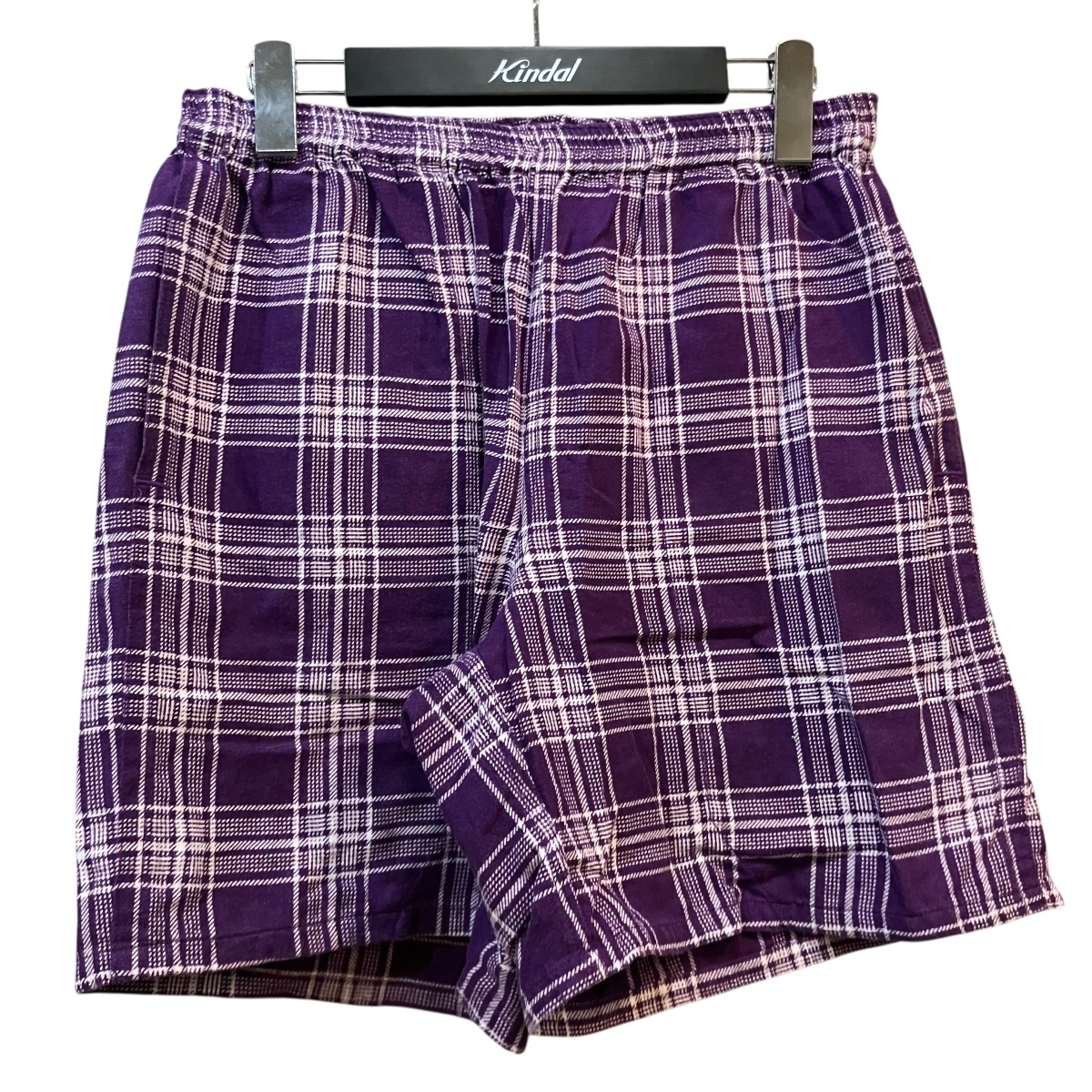 【中古】The Letters チェックショートパンツ LSBA P0002A パープル 大きさ：M 【280526】（ザレターズ）