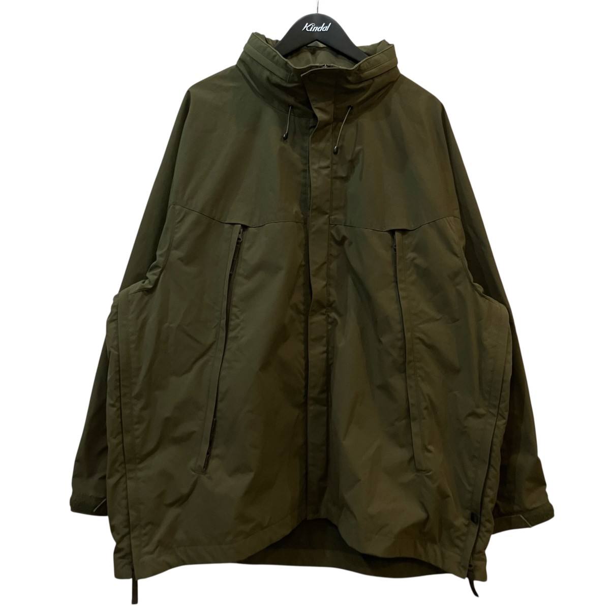 【中古】DAIWA PIER39×L’ECHOPPE 「EX SHELL JKT」 テック上衣 BJ 28122 オリーブ 大きさ：L 【280526】（ダイワピア39×レ販売店）