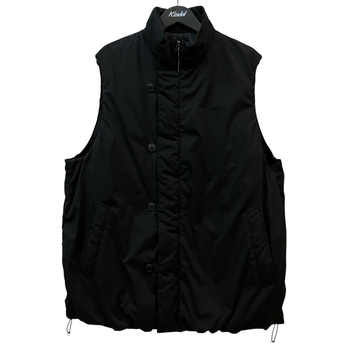 【中古】STEVEN ALAN 中綿ジップベスト 8125 126 0846 黒いこと 大きさ：XL 【280526】（スティーヴンアラン）