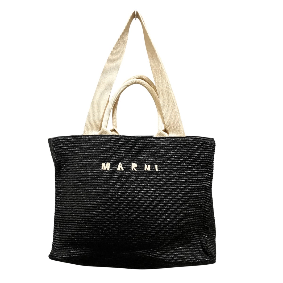 【中古】MARNI　トートバッグ SHMQ0034U1 ブラック 【280526】（マルニ）｜ブランド古着のカインドオル