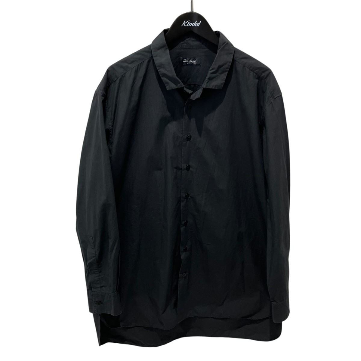 【中古】Bergfabel 長袖ティーシャツ BFMSH41 黒いこと 大いさ：52 【280526】（バーグファベル）