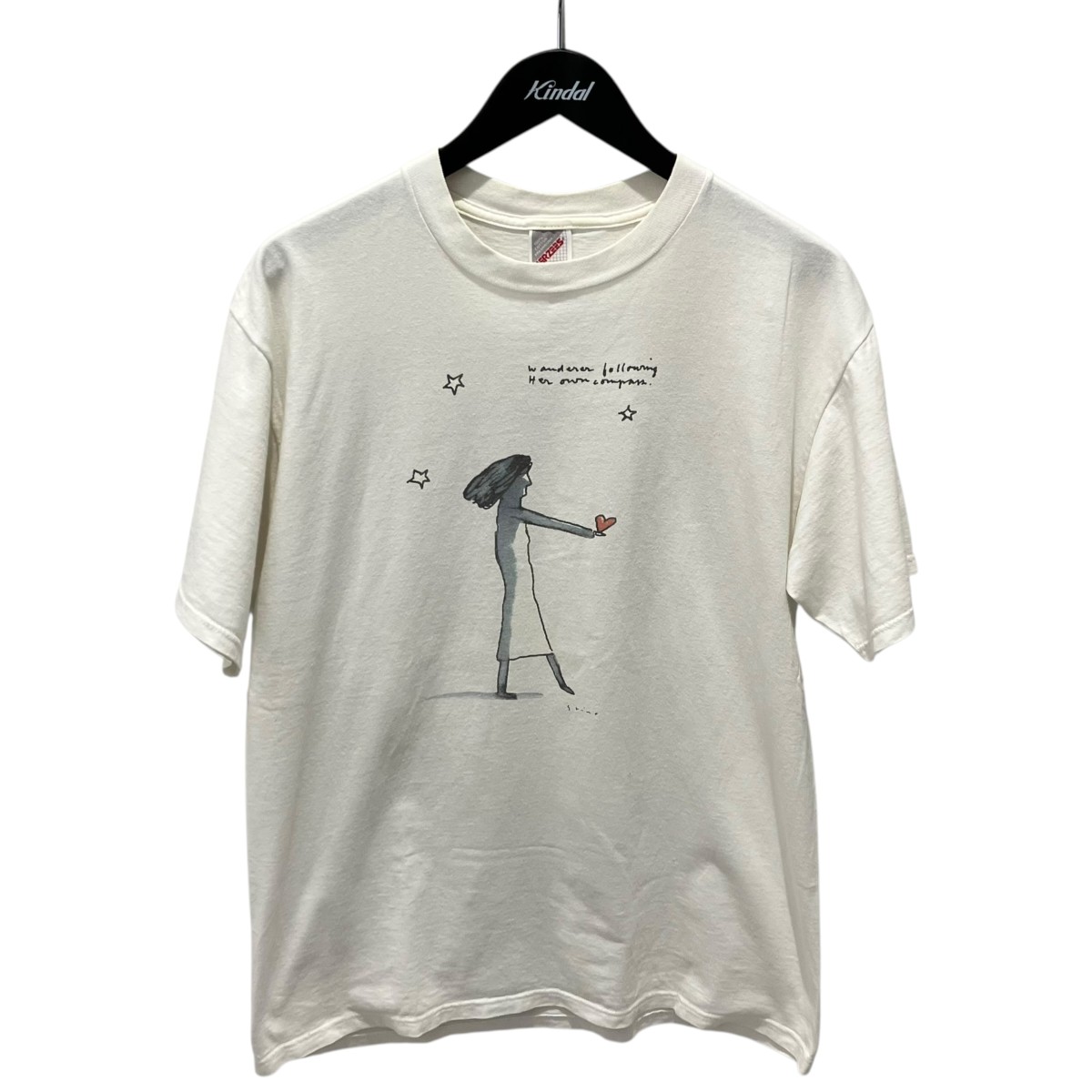 【中古】VINTAGE90s RICHARD STINE TEE Tシャツ ホワイト サイズ：XL【価格見直し】｜ブランド古着のカインドオル