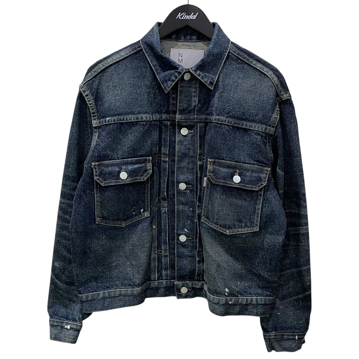 【中古】new manual 26SS 産業ジーンズ上衣 #006 LV 2ND T-BACK JACKET 2026SSJK-YY-0003 インディゴ 大きさ：M 【280526】（ニュー取扱説明書）
