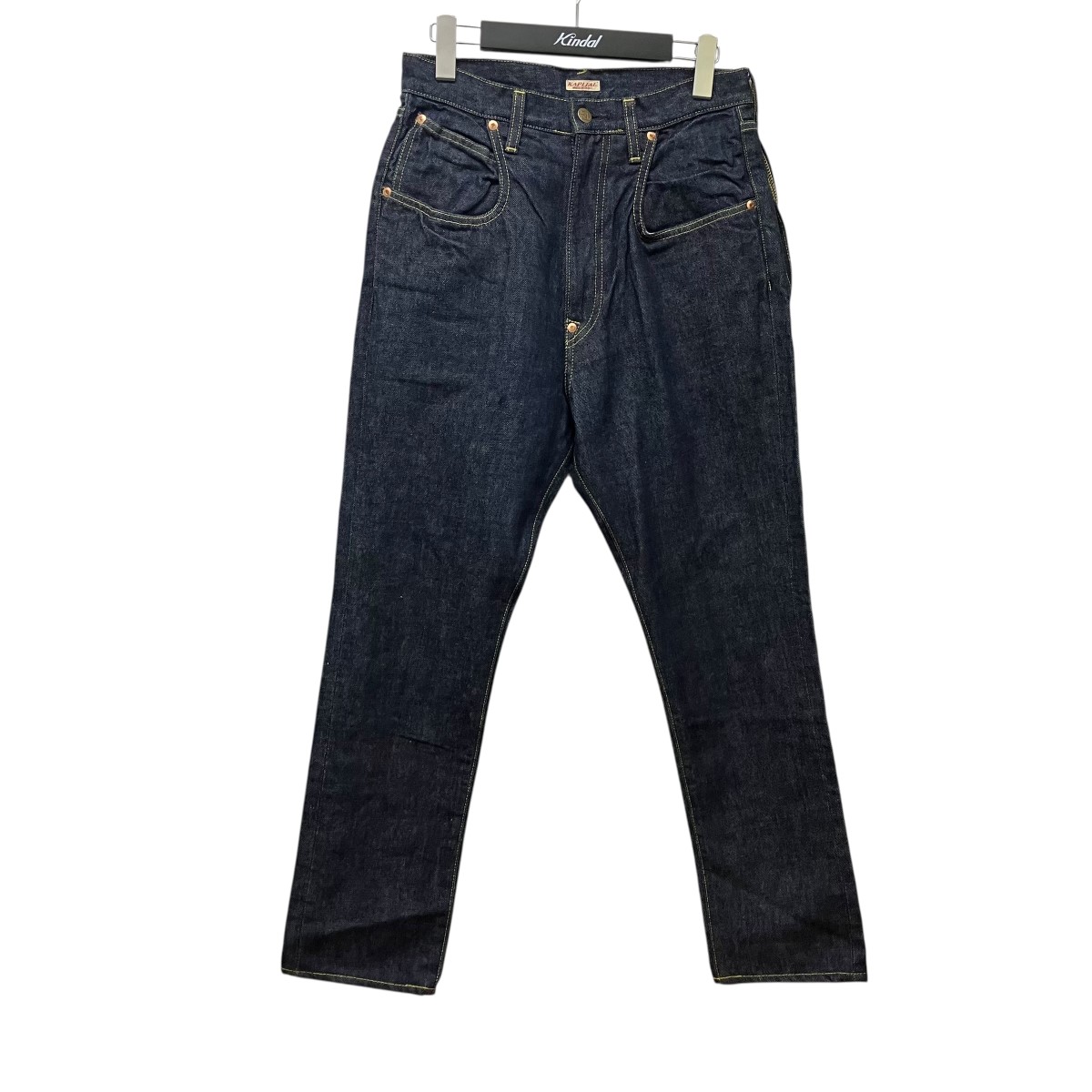 【中古】KAPITAL 14薬局衡オンスジーンズ リンゴマンパンツ EK-410 インディゴ 大きさ：1 【280526】（かしら文字）