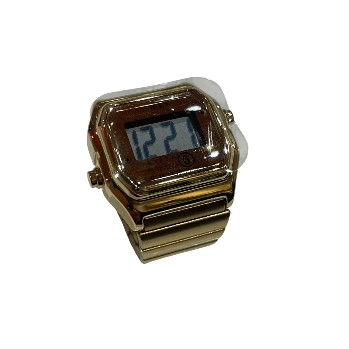 【中古】MM6 Maison Margiela×TIMEX T80 Ring Watch 輪っか S33YW0003 M10063 ゴールド 大きさ：Free 【280526】（マルタンマルジェラ×引き分けメックス）