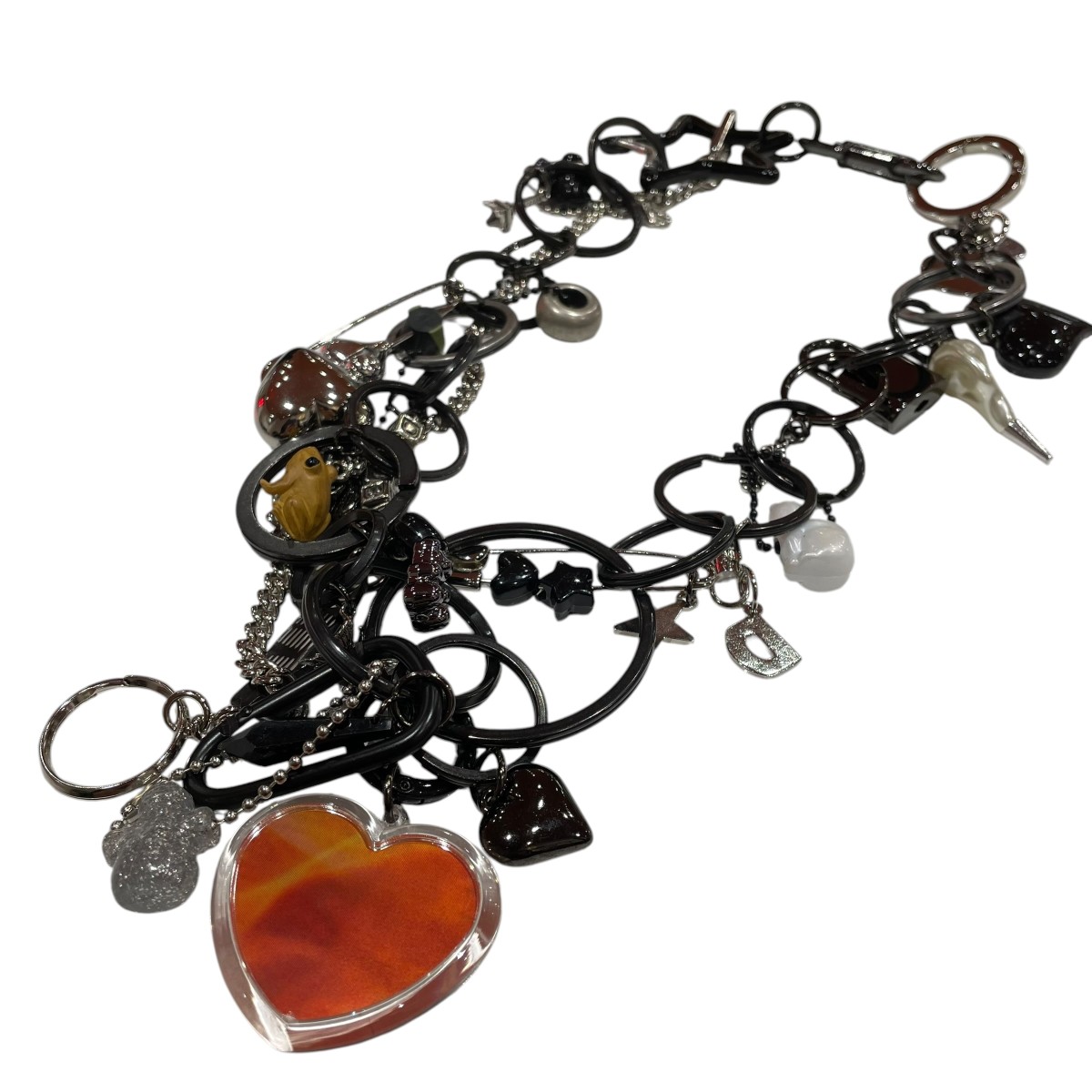 【中古】doublet 25AW KEY CHAIN ウォレットチェーン 黒いこと 【280526】（ダブレット）