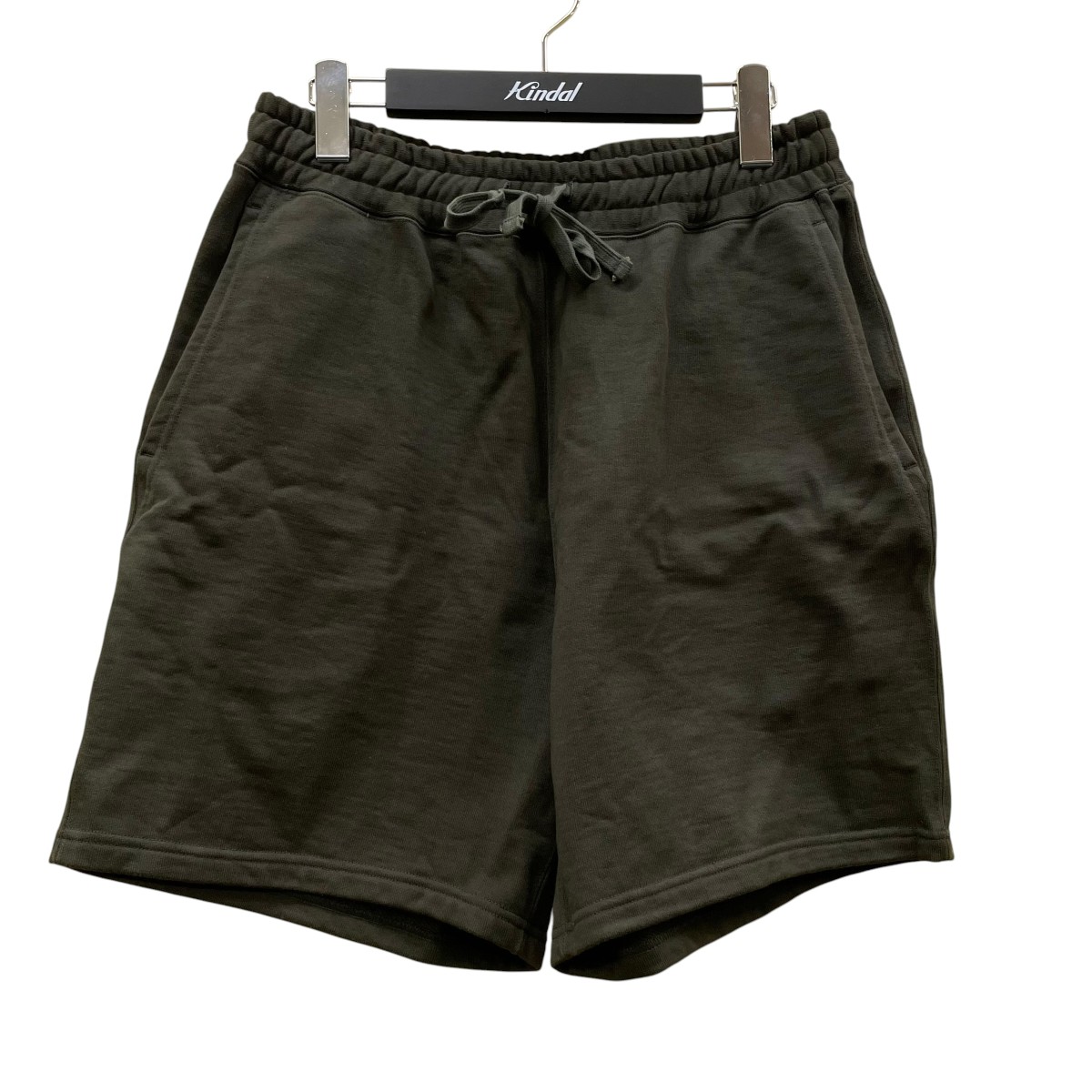 【中古】MARKAWARE オーガニックコットンヘビー吊裏毛 スウェットハーフパンツ A25A06PT01B 緑であること 大いさ：1 【280526】（目じるし御召しもの）