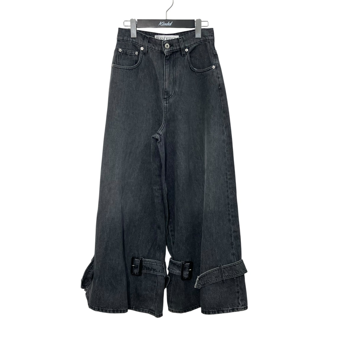 【中古】J．W．ANDERSON ジーンズズボン下 DT0107 黒いこと 大いさ：26 【280526】（ジョナサンウィリアムアンダーソン）