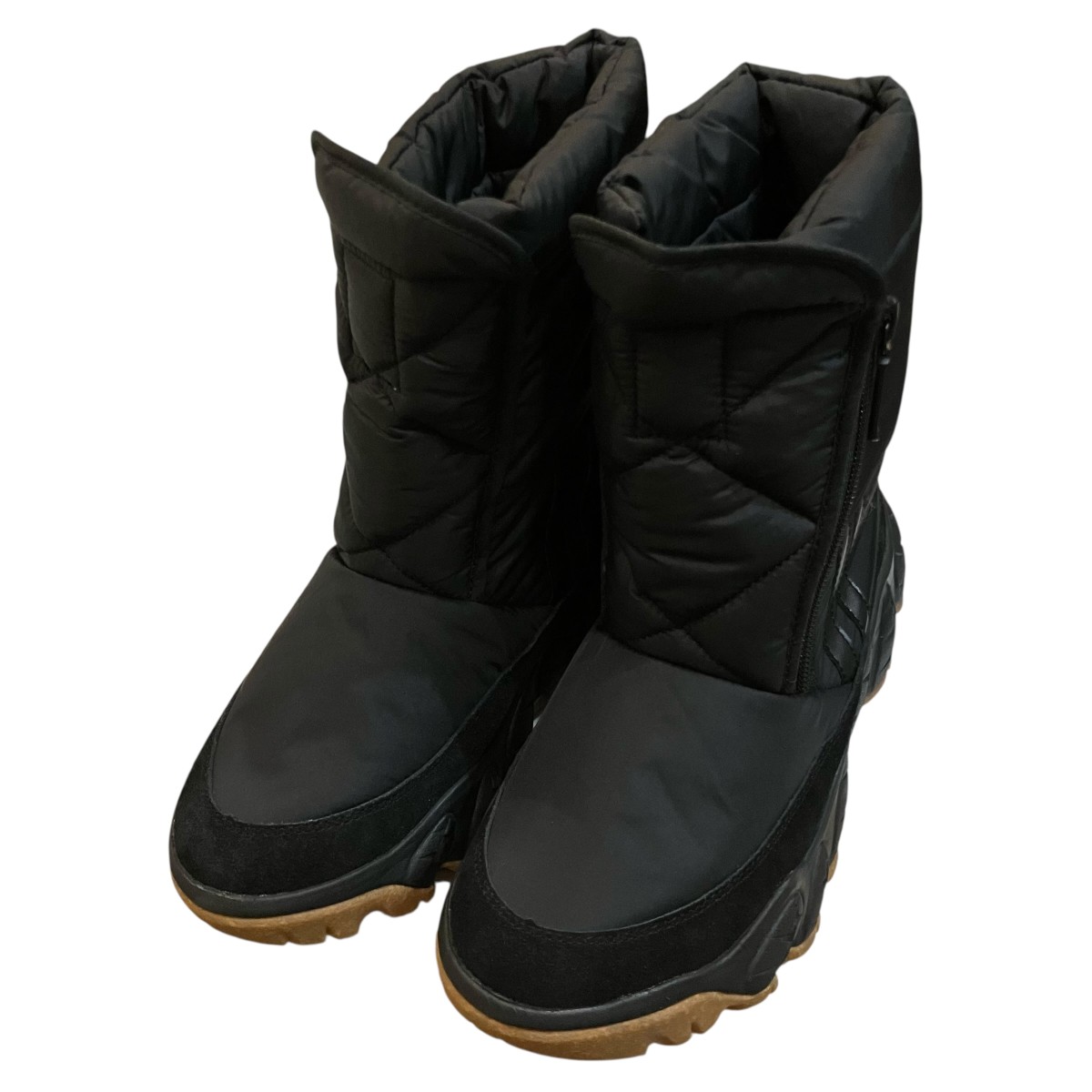 【中古】TAO COMME des GARCONS×PATRICK キルティングブーツ 25AWTA01 黒いこと 大きさ：39(24コマーシャル) 【290526】（タオコムデギャルソン×パトリック）
